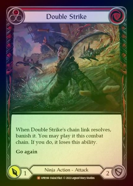 画像1: 【RF】[Ninja] Double Strike [UPR160-M] Rainbow Foil (1)