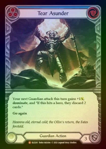 画像1: 【RF】[Guardian] Tear Asunder [1st-ELE205-M] Rainbow Foil (1)