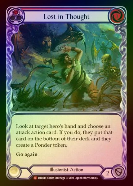 画像1: 【RF】[Illusionist] Lost in Thought [DTD219-M] Rainbow Foil (1)