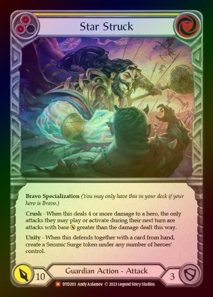 画像1: 【RF】[Guardian] Star Struck [DTD203-M] Rainbow Foil (1)