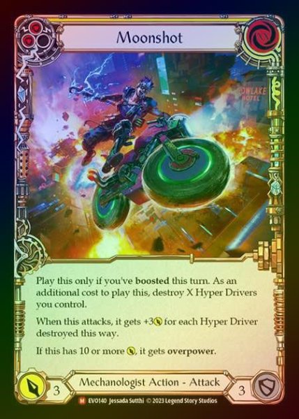 画像1: 【RF】[Mechanologist] Moonshot [EVO140-M] Rainbow Foil (1)