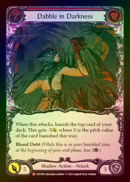 画像1: 【RF】[Shadow] Dabble in Darkness [DTD169-M] Rainbow Foil (1)