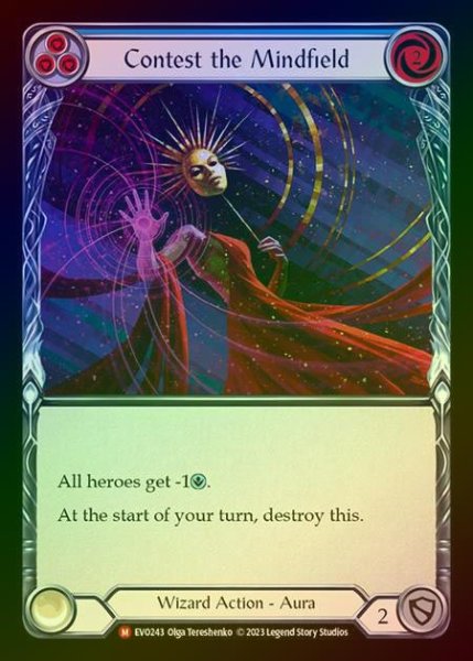画像1: 【RF】[Wizard] Contest the Mindfield [EVO243-M] Rainbow Foil (1)