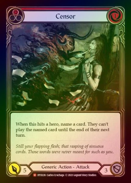画像1: 【RF】[Generic] Censor [DTD226-M] Rainbow Foil (1)