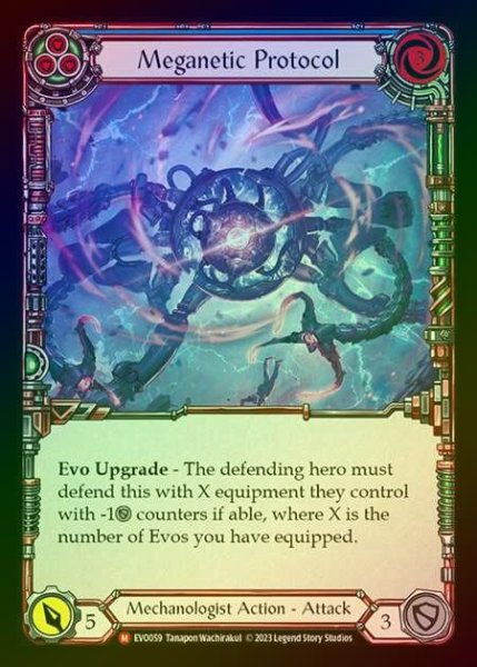 画像1: 【RF】[Mechanologist] Meganetic Protocol [EVO059-M] Rainbow Foil (1)