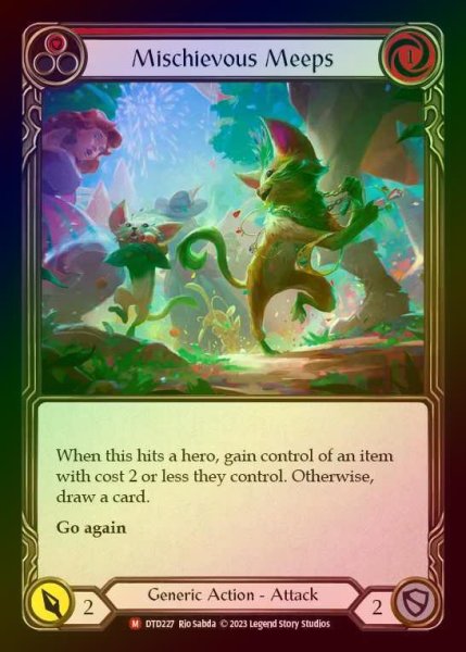 画像1: 【RF】[Generic] Mischievous Meeps [DTD227-M] Rainbow Foil (1)