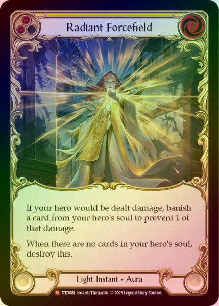 画像1: 【RF】[Light] Radiant Forcefield [DTD081-M] Rainbow Foil (1)