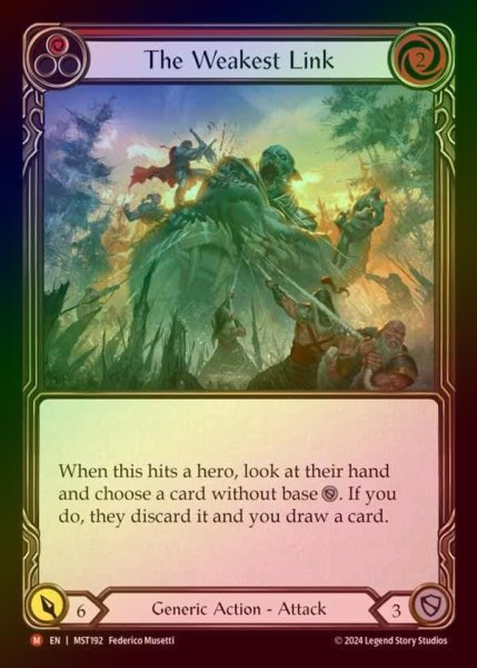 画像1: 【RF】【EN】 [Generic] 最も脆い所/The Weakest Link [MST192-M] (1)