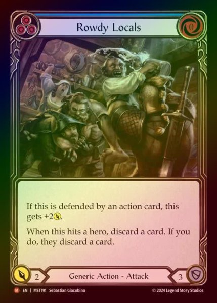 画像1: 【RF】【EN】 [Generic] 騒々しい地元民/Rowdy Locals [MST191-M] (1)