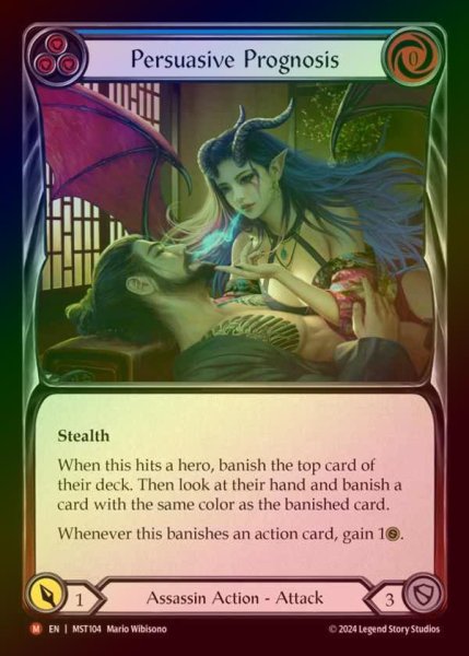 画像1: 【RF】【EN】 [Assassin] 惹きつける予後/Persuasive Prognosis [MST104-M] (1)