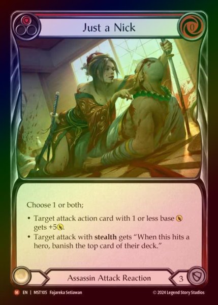 画像1: 【RF】【EN】 [Assassin] ほんの切り傷/Just a Nick [MST105-M] (1)