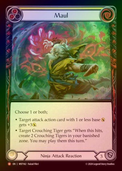 画像1: 【RF】【EN】 [Ninja] 斧割り/Maul [MST162-M] (1)