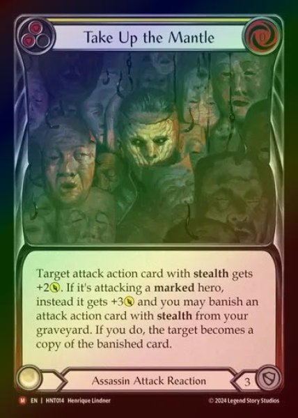 画像1: 【RF】【EN】[Assassin] 成りすまし/Take Up the Mantle [HNT014-M] (1)