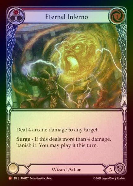 画像1: 【RF】【EN】[Wizard] 永劫の業火/Eternal Inferno [ROS167-M] (1)