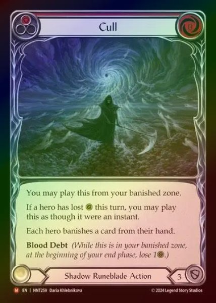画像1: 【RF】【EN】[Shadow Runeblade] 淘汰/Cull [HNT259-M] (1)