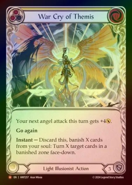 画像1: 【RF】【EN】[Light Illusionist] テミスの喊声/War Cry of Themis [HNT257-M] (1)