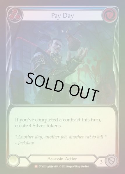 画像1: 【RF】[Assassin] Pay Day [DYN123-M] Rainbow Foil (1)