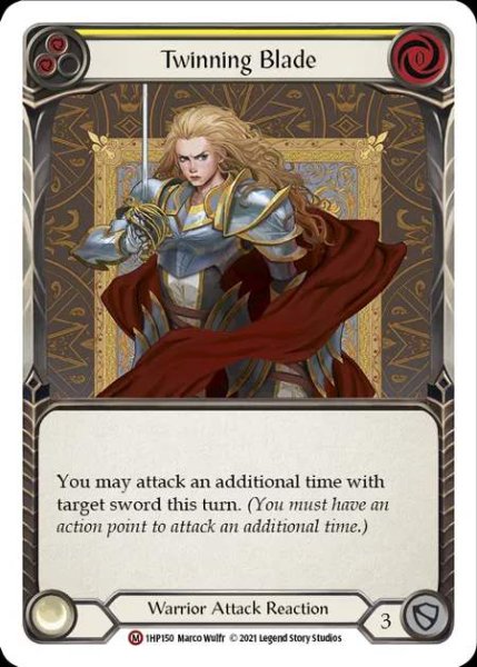 画像1: [Warrior] Twinning Blade [1HP150-M] (1)