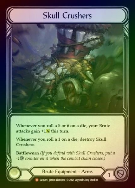 画像1: 【CF】[Brute] Skull Crushers [EVR001-M] Cold Foil (1)