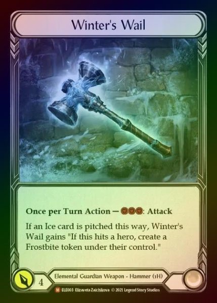 画像1: 【CF】[Elemental Guardian] Winter's Wail [1st-ELE003-M] Cold Foil (1)