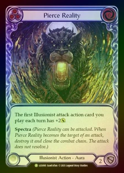 画像1: ★SALE★【CF】[Illusionist] Pierce Reality [LGS095] (Promo) Cold Foil (1)