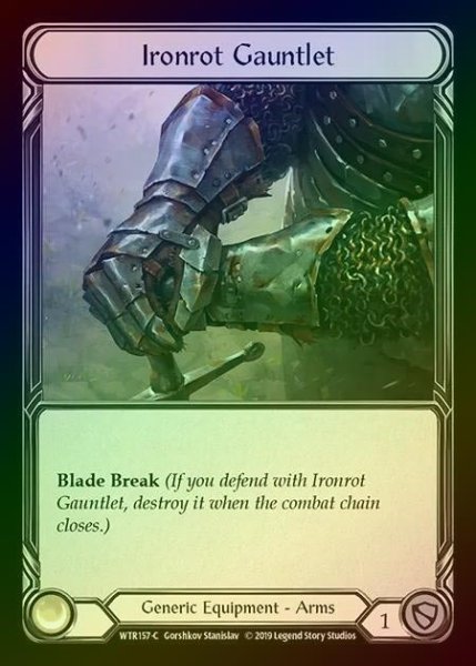 画像1: 【CF】[Generic] Ironrot Gauntlet [1st-WTR157-C] Cold Foil (1)