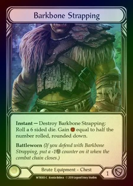 画像1: 【CF】[Brute] Barkbone Strapping [1st-WTR005-C] Cold Foil (1)