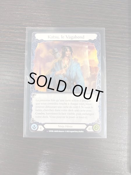 画像2: 《Cold Foil》《フランス語》[Ninja]Katsu, the Wanderer [Marvel]《HP1-BL》 (2)