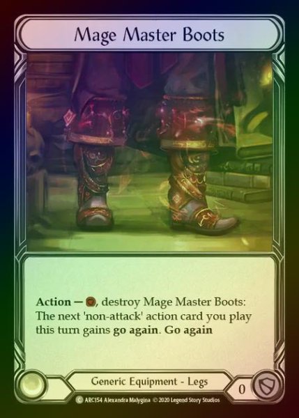 画像1: 【RF】[Generic] Mage Master Boots [UL-ARC154-C] Rainbow Foil (1)