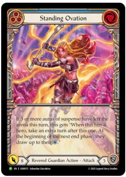 画像1: 【EN】【Rainbow Foil】[Revered Guardian] Standing Ovation / 拍手喝采 [P]《GEM072》 (1)
