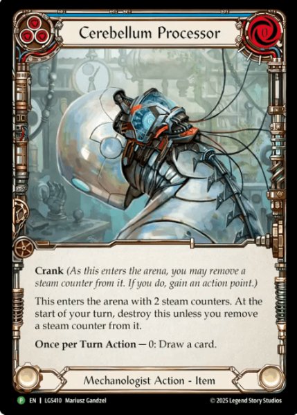 画像1: 【EN】【Cold Foil】[Mechanologist] Cerebellum Processor / 小脳プロセッサ [P]《LGS410》 (1)