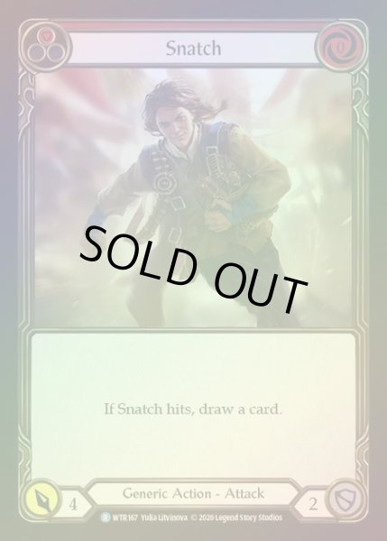 画像1: 【RF】[Generic] Snatch [U-WTR167-R] (red) Rainbow Foil (1)