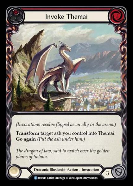 画像1: [Draconic Illusionist] Invoke Themai [UPR015-R] (red) (1)