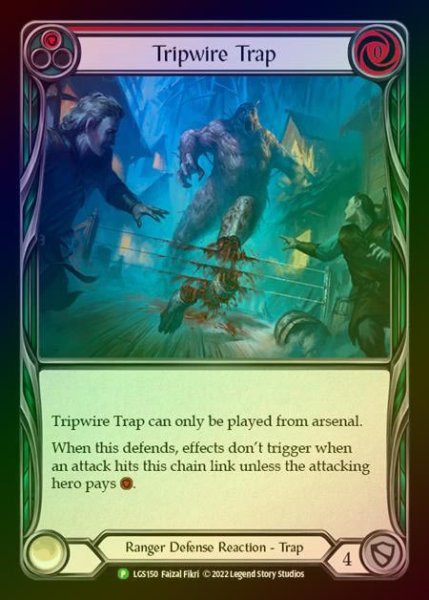 画像1: 【RF】[Ranger] Tripwire Trap [LGS150] (Promo) Rainbow Foil (1)