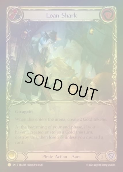 画像1: 【CF】【EN】[Pirate] 闇金鮫/Loan Shark (Extended Art) [SEA131-M] (1)