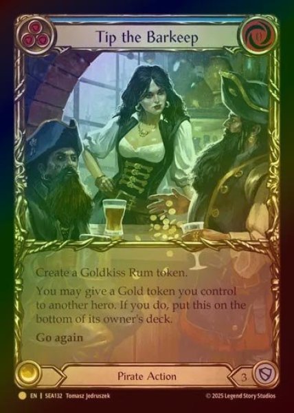 画像1: 【CF】【EN】[Pirate] 心付け/Tip the Barkeep (Extended Art) [SEA132-M] (1)