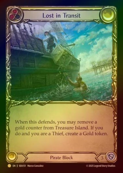 画像1: 【CF】【EN】[Pirate] 運送遺失/Lost in Transit (yellow) [SEA151-R] (1)