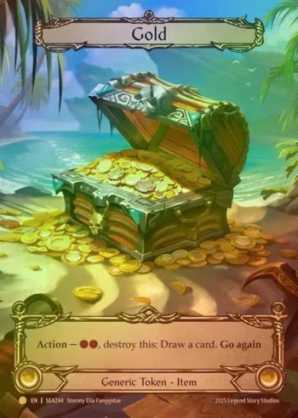 画像1: ★SALE★【CF】【EN】[Generic] 金貨/Gold (Extended Art) [SEA244-B] (1)