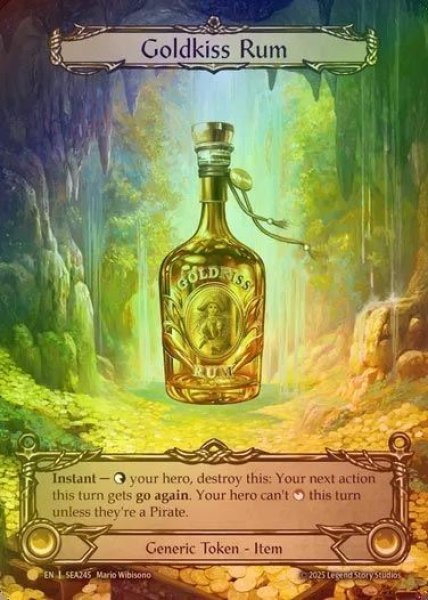 画像1: 【CF】【EN】[Generic] 黄金のラム酒/Goldkiss Rum (Extended Art) [SEA245-B] (1)